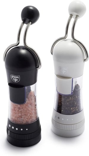 Ratchet Salt & Pepper Grinder Set